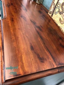 CeCe Caldwell's Walnut Grove Stain & Finish on wood table top