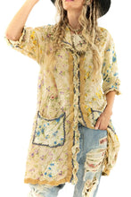 Load image into Gallery viewer, Floral Sipsey Smock Dress close up