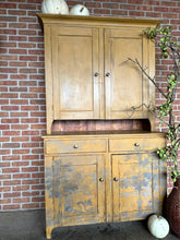 Load image into Gallery viewer, Golden vintage cupboard furniture