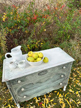 Load image into Gallery viewer, Custom Cottage Dresser hand painted top
