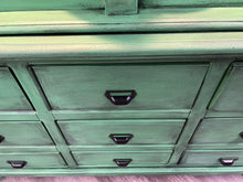 Load image into Gallery viewer, Green Dining Room Hutch