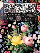 Load image into Gallery viewer, Iron Orchid Designs Transfer Marche Des Fleurs