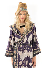 Load image into Gallery viewer, Magnolia Pearl Floral Appliqué Danji Kimono #591