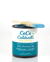 Load image into Gallery viewer, CeCe Caldwell&#39;s Blue Montana Sky can and brush
