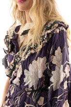 Load image into Gallery viewer, Magnolia Pearl Floral Appliqué Danji Kimono #591