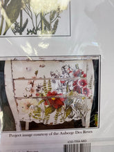 Load image into Gallery viewer, midnight garden floral white dresser
