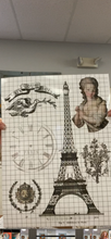 Load image into Gallery viewer, BROCANTE Decorative Transfer eiffle tower
