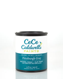 CeCe Caldwell's Paint Pittsburgh Gray can