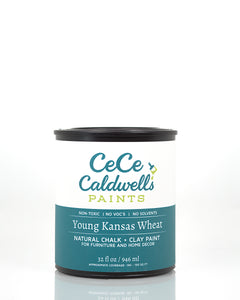 CeCe Caldwell's Young Kansas Wheat front of can