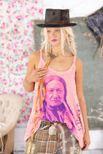 Load image into Gallery viewer, Heart of Mother Earth Lana Tank Top with black hat
