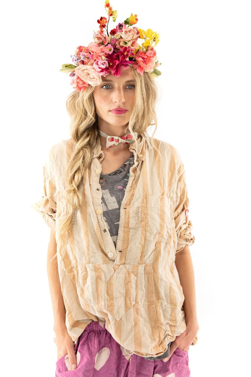 Magnolia Pearl Stripe Raya Shirt 1119