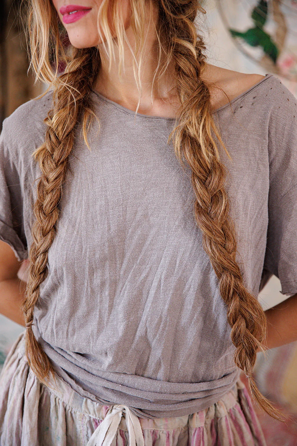 Magnolia Pearl Boyfriend Tee Top 1031