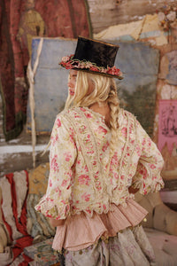 Magnolia Pearl Kitty Hyacinth Blouse Top 1260