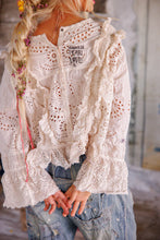 Load image into Gallery viewer, Magnolia Pearl Hermione Eyelet Blouse Top 2194
