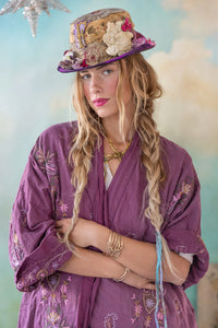 Magnolia Pearl Embroidered Belinay Kimono Jacket 509