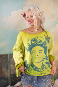 Magnolia Pearl Frida Hermosa Sweatshirt Top 2432