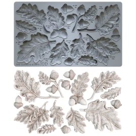 Iron Orchid Design Oak Leaves Mould