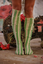 Load image into Gallery viewer, Magnolia Pearl Art Class OTK Socks 165

