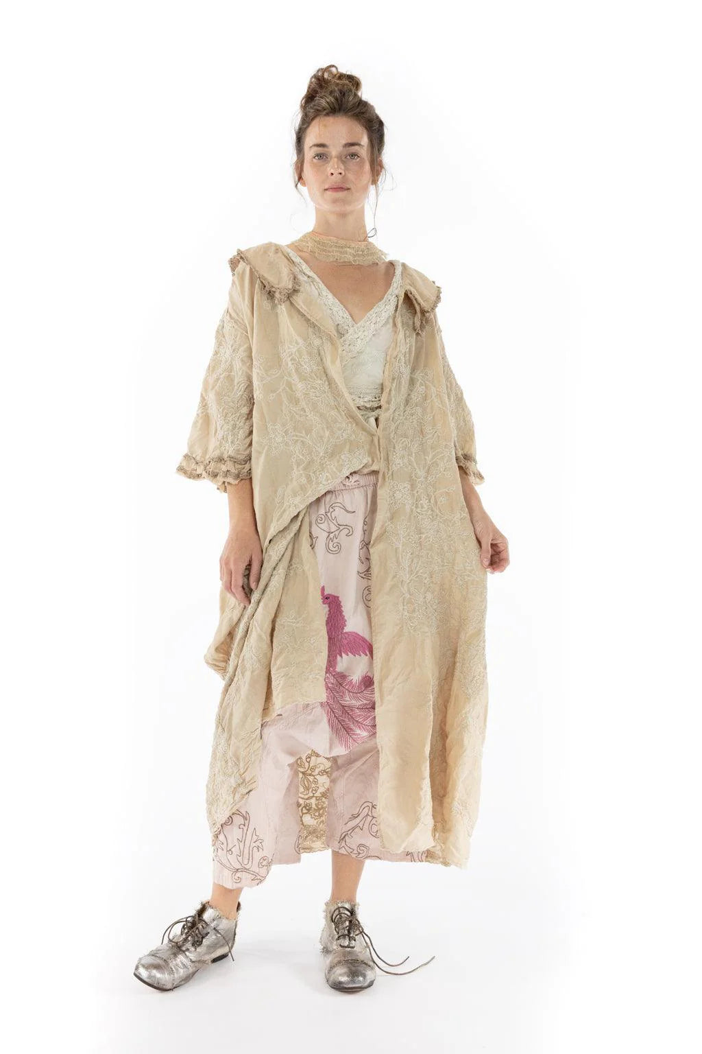 Magnolia Pearl Embroidered Emmali Kimono Jacket 476