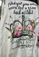 Load image into Gallery viewer, Esther 4:14 Tattered Crown T Shirt
