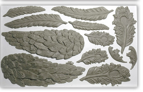 Picture picture of feather plaster molds