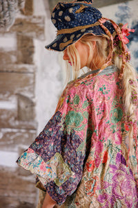Magnolia Pearl Piecewise Crop Dashi Kimono Jacket 1234
