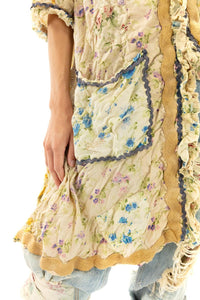 Floral Sipsey Smock Dress pocket