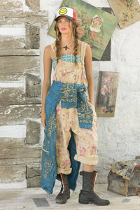 Magnolia Pearl Floral Print Love Overalls #060