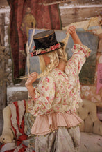 Load image into Gallery viewer, Magnolia Pearl Kitty Hyacinth Blouse Top 1260
