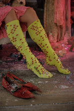 Load image into Gallery viewer, Magnolia Pearl Little Star OTK Socks 170
