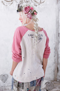 Magnolia Pearl Abbeyrosa Richi Sweatshirt Top #1945