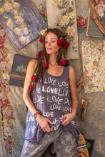 Load image into Gallery viewer, Magnolia Pearl Love Amor Paz Tank #350
