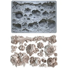 Load image into Gallery viewer, up close view of floral mould￼
