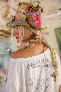Magnolia Pearl Stay Bewildered T Top 2403