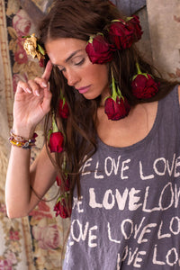 Magnolia Pearl Love Amor Paz Tank #350