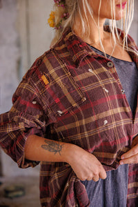 Magnolia Pearl Check Adison Workshirt #1391