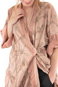 Magnolia Pearl Embroidered Lilikoi Kimono Jacket 479