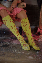Load image into Gallery viewer, Magnolia Pearl Little Star OTK Socks 170

