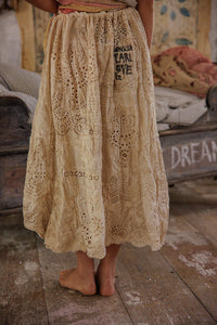 Magnolia Pearl Eyelet Patchwork Pissarro Skirt 237