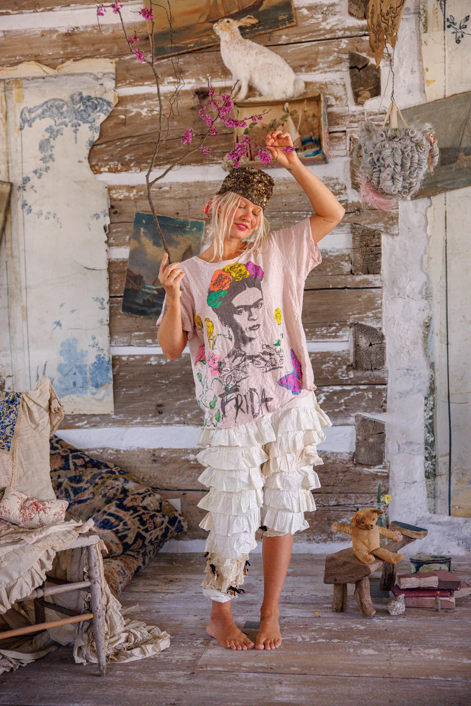 Magnolia Pearl Frida Art is the Remedy Top 2310