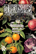 Load image into Gallery viewer, Iron Orchid Design Transfer Clementine
