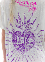 Load image into Gallery viewer, Sacred Heart Graffiti T Dress back side heart

