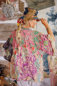 Magnolia Pearl Piecewise Crop Dashi Kimono Jacket 1234