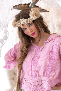 Magnolia Pearl Ramie Daisie Blouse #1567