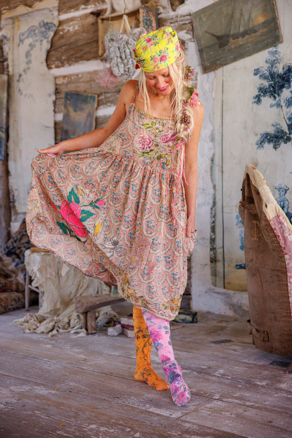 Magnolia Pearl Abbeyrosa Bellisima Tank Dress 1283
