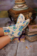 Load image into Gallery viewer, Magnolia Pearl Floral Lil Dipper Socks #098
