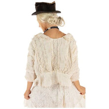 Load image into Gallery viewer, Magnolia Pearl Linen Ramie Marburger Blouse in Moonlight
