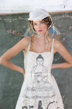 Load image into Gallery viewer, Eyelet Tevy Peace Tank Dress with hat
