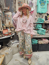Load image into Gallery viewer, Pink Extra Ruffle Cotton Shirt One Size
