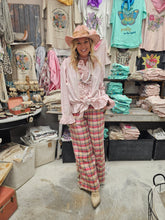 Load image into Gallery viewer, Pink Extra Ruffle Cotton Shirt One Size
